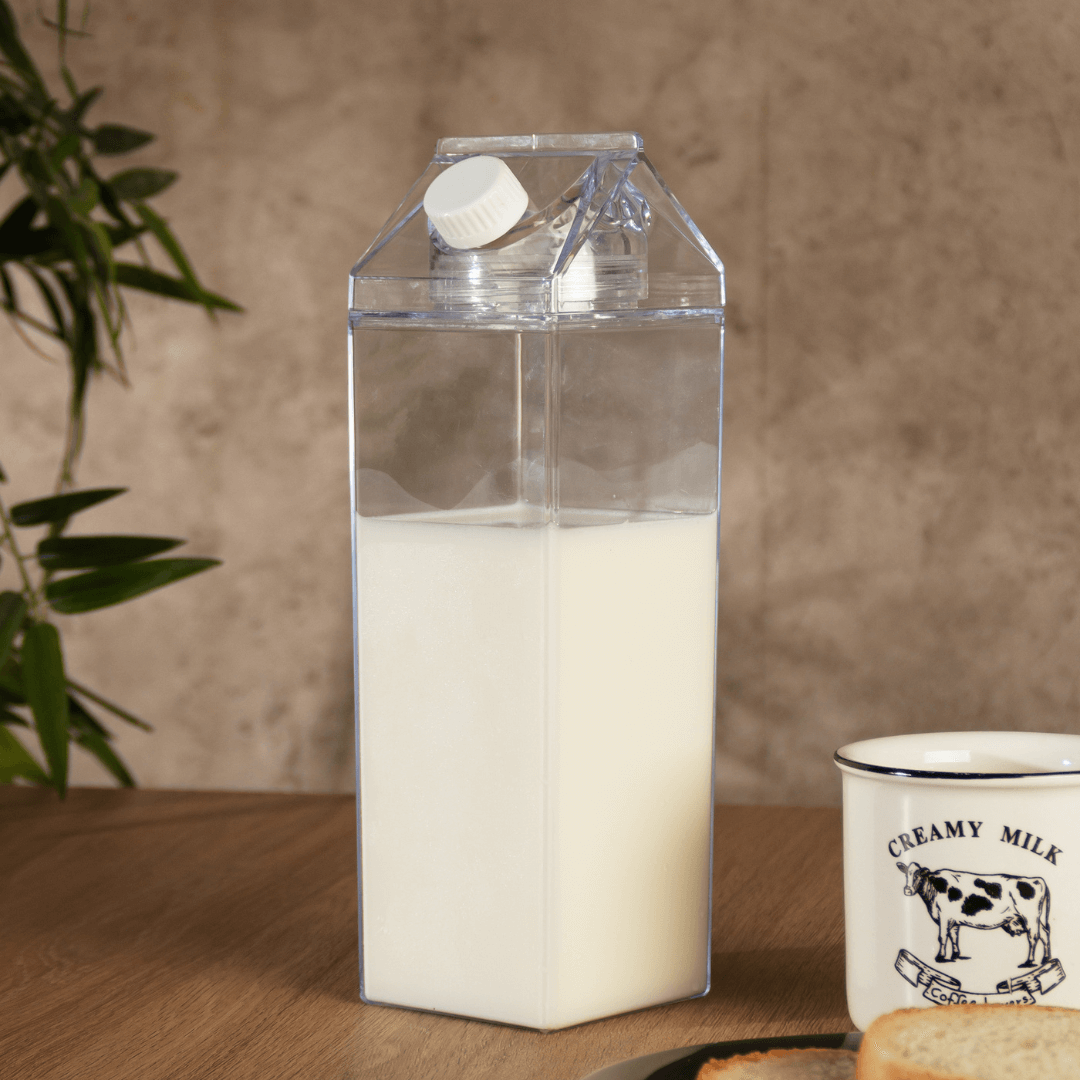 Garrafa Decorativa My Box 1L Transparente Organização para Bebidas