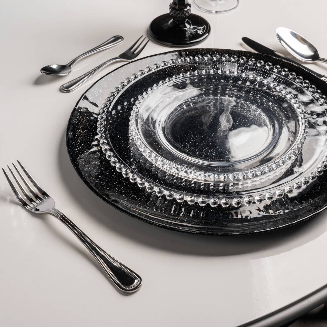 Prato Cristal De Chumbo Pearl 28cm