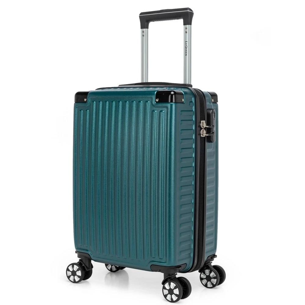 Mala de Bordo ABS 29L Lequeen Rosé com Cadeado Integrado